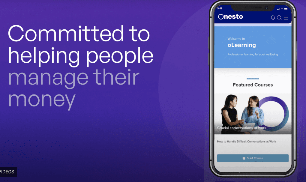 oNesto Learn provides easy to digest courses for financial freedom